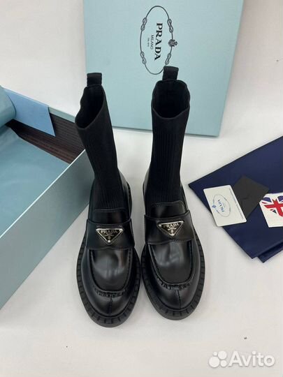 Женские ботинки prada