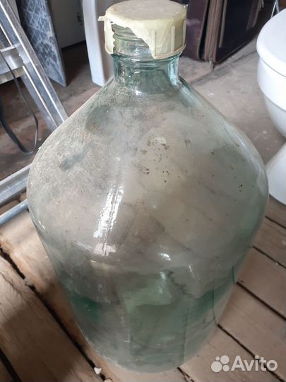 Бутыль стеклянный 30 литров