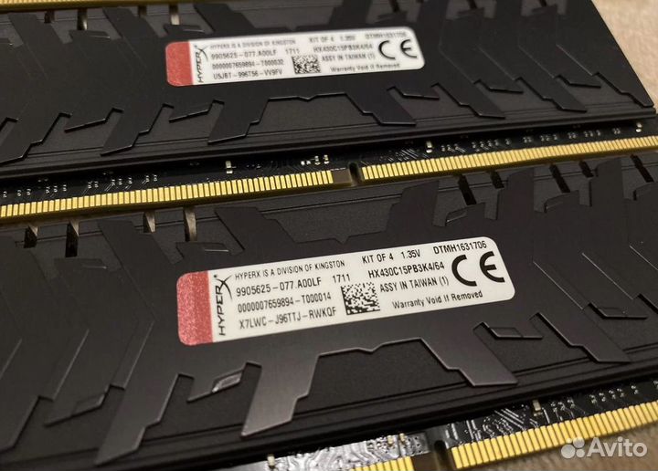 Оперативная память Kingston HyperX Predator DDR4 3