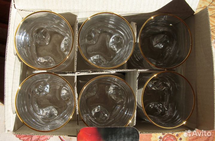 Хрустальные рюмки