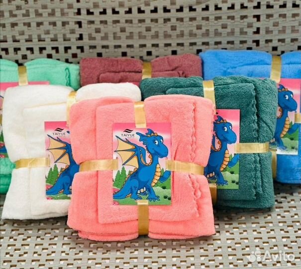 Набор из 2 полотенец 70х140см и 35х75см