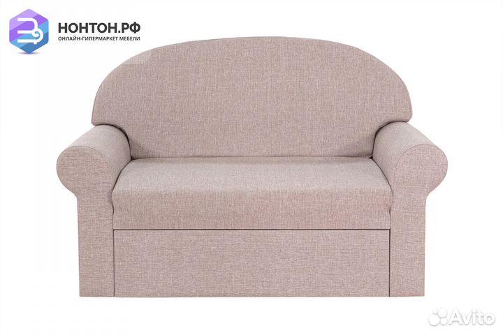 Диван выкатной Новь-1 светло-бежевый
