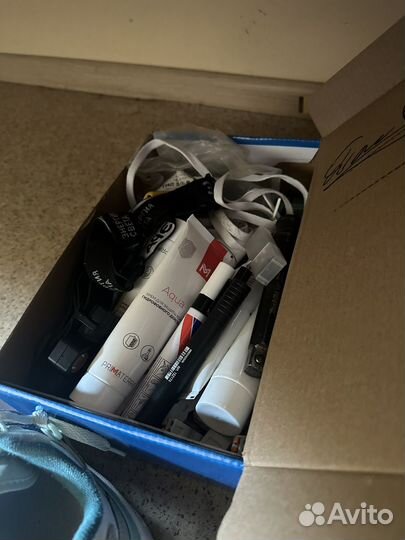 Мусор в каробках