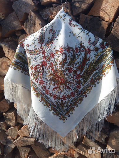 Павловопосадский платок шаль 