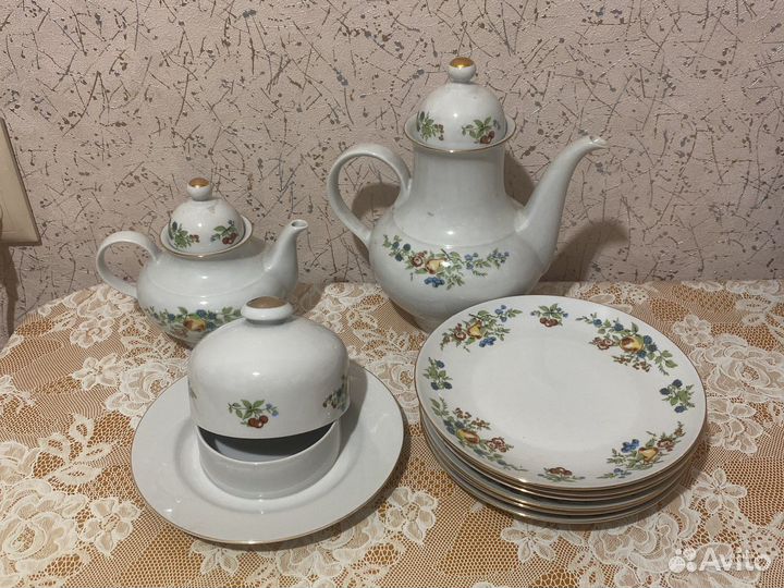 Чайный сервиз гдр jlmenau