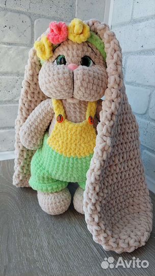 Вязаный Зайчик