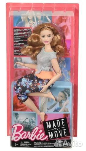 Кукла Barbie Безграничные движения Пышка. Новая