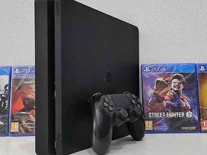 Sony PlayStation 4 Slim + 110 игр