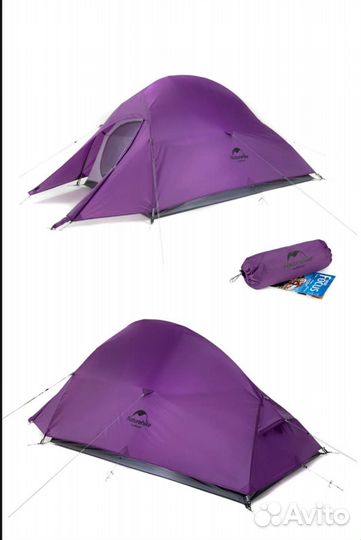 Палатка Naturehike Cloud Up 2 purple