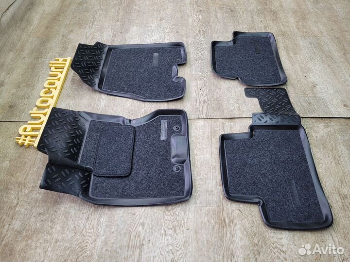 Коврики 3D Lux в салон Nissan X-Trail T31 2007-15