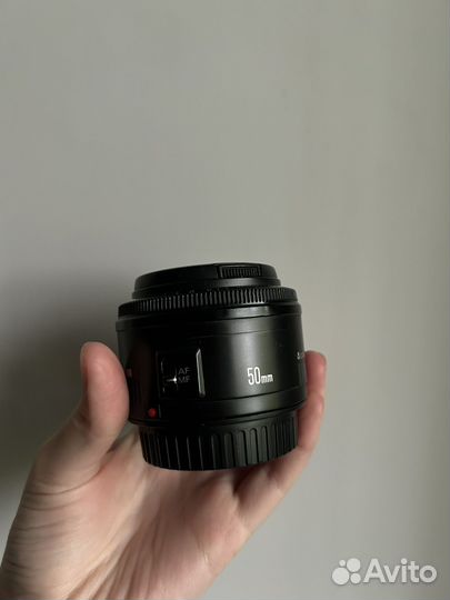 Объектив canon 50mm