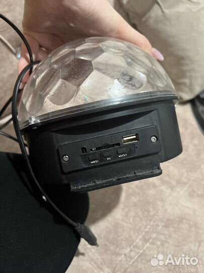 Музыкальный шар со светомузыкой