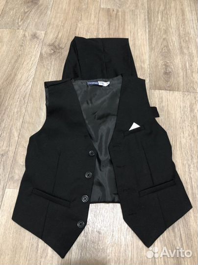 Костюм детский, жилетка и брюки