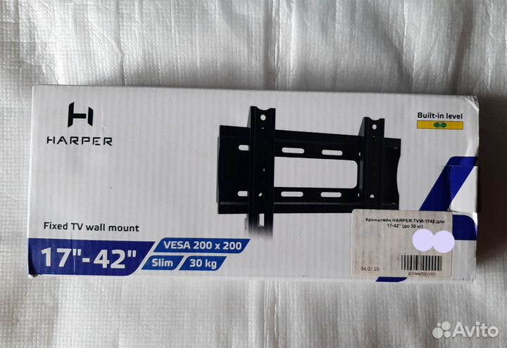Кронштейн для тв Harper TVM-1742