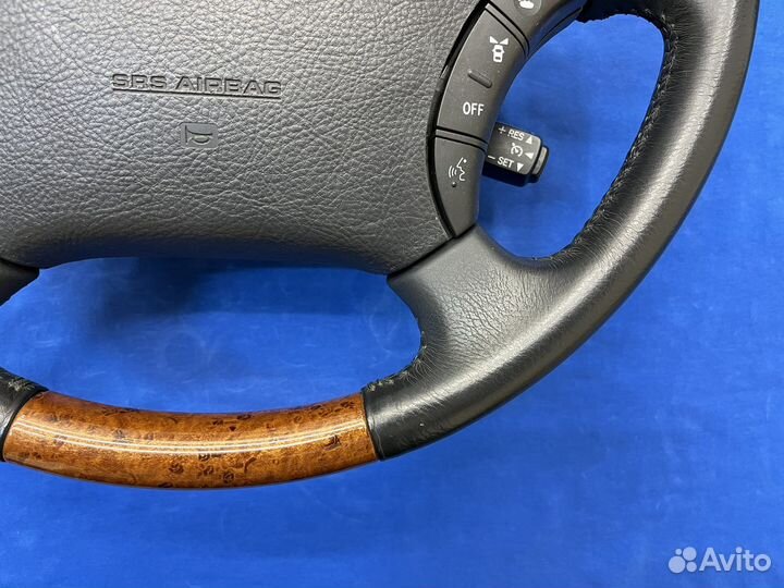 Руль с косточкой под дерево Lexus GX470 LX470