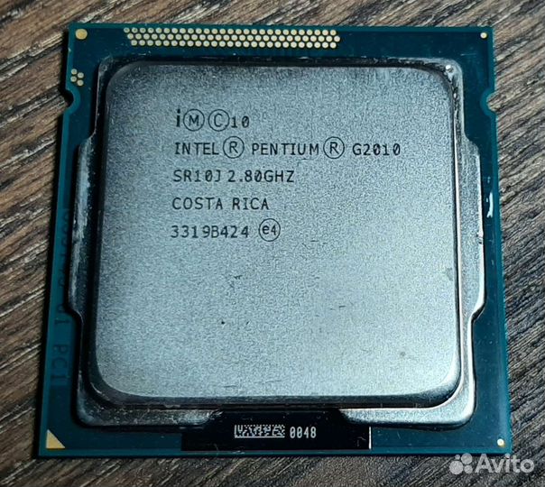 Процессор Intel Pentium G2010