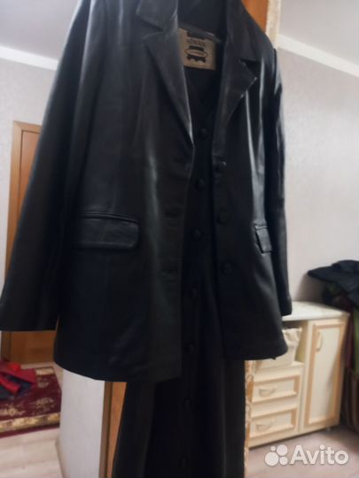 Кожаный пиджак