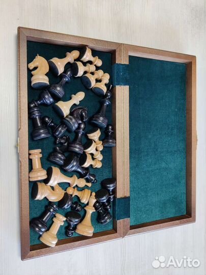 Шахматы с утяжелением дуб и бук