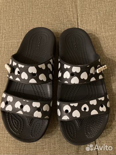 Шлёпанцы crocs w7