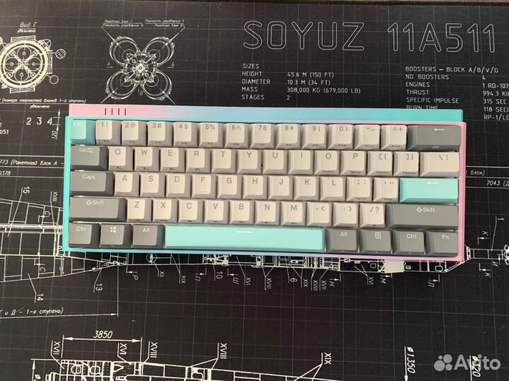 Механическая клавиатура Durgod k330w