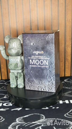 Bearbrick Moon 28 см 400% Луна