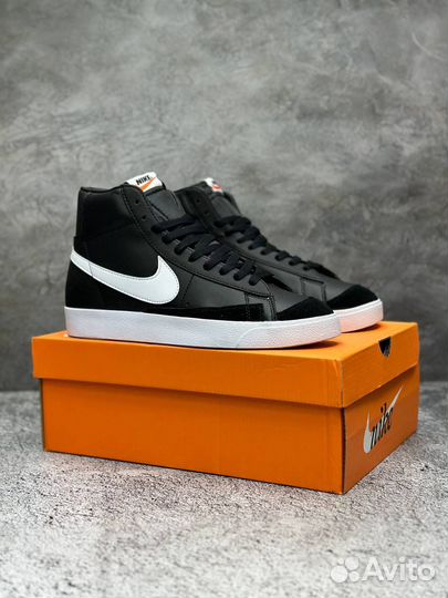 Кеды Nike Blazer High Black