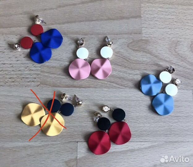 Серьги новые