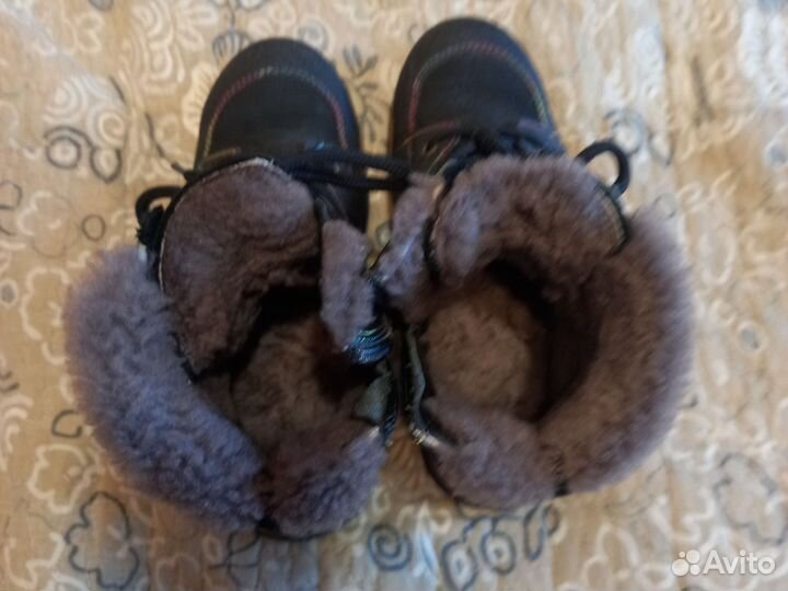 Ботинки зимние для девочки 34