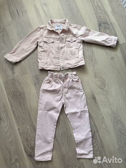 Джинсовая куртка zara для девочки