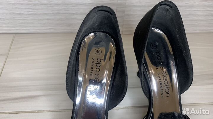 Босоножки тканевые 40 размер