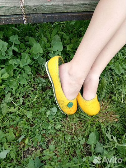 Обувь валяная