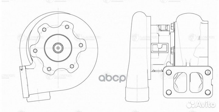 Турбокомпрессор LAT 0731 luzar