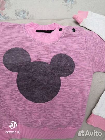 Пакет вещей для девочки р. 74