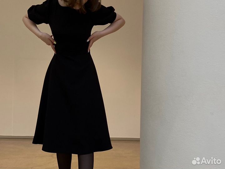 Платье женское черное 44 46