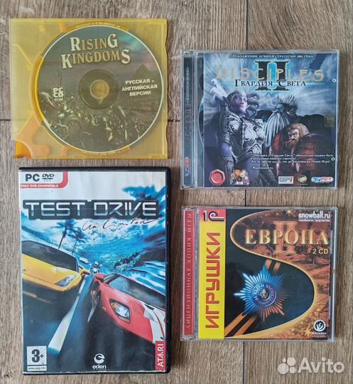 Игры для пк на дисках