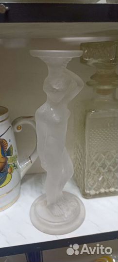 Ваза цветное стекло 50 х 25 см