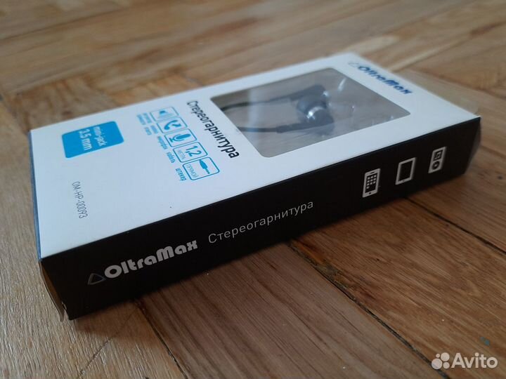 Наушники OltraMax новые в упаковке
