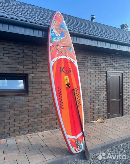 Сапборд, сап борд кои koi, sup board