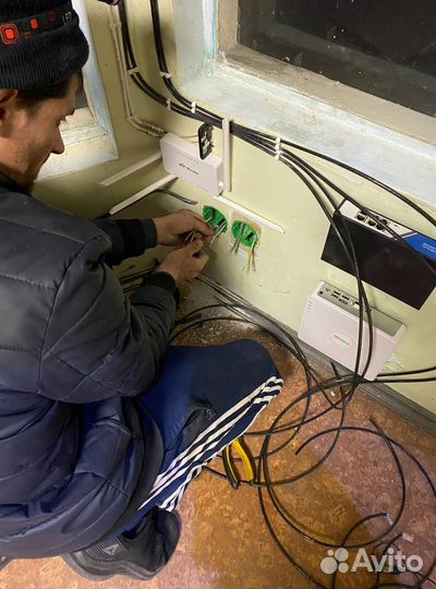 Интернет в дом, усиление сигнала, видеонаблюдение