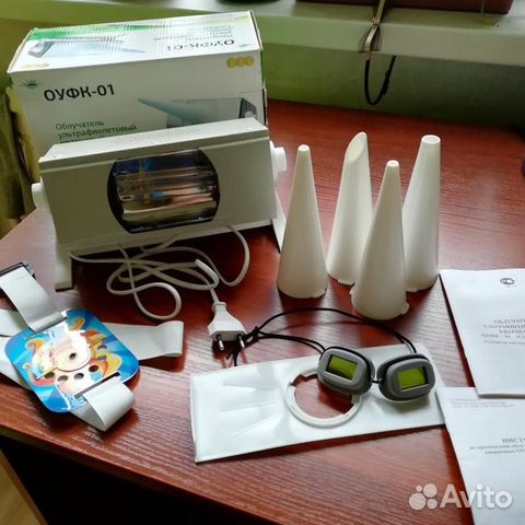 Облучатель кварцевый ультрафиолетовый 