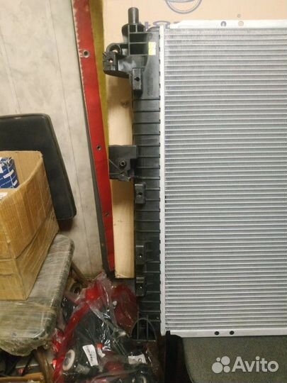Радиатор охлаждения двигателя Ssang Yong Kyron