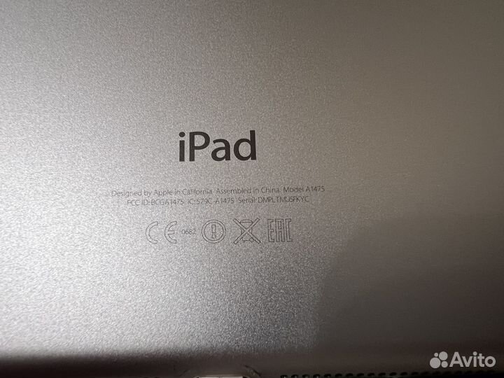 iPad air 128gb wifi + cellular состояние нового