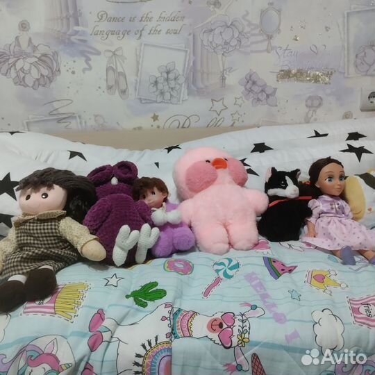 Куклы мягкие игрушки
