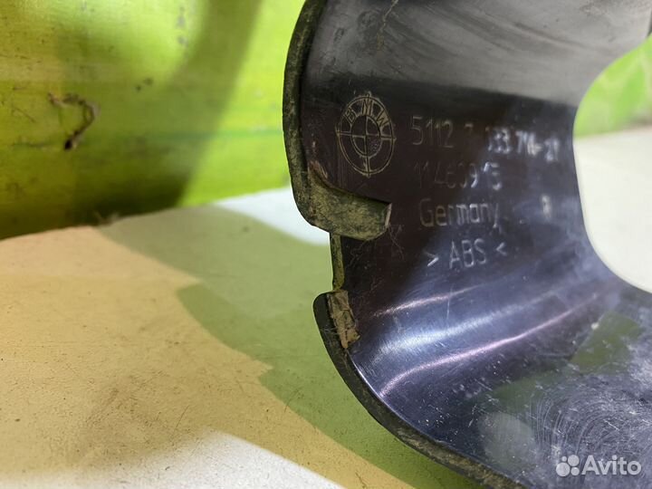 Направляющая заднего бампера правая BMW 5 E60