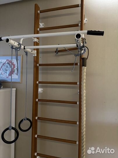 Шведская стенка деревянная бу