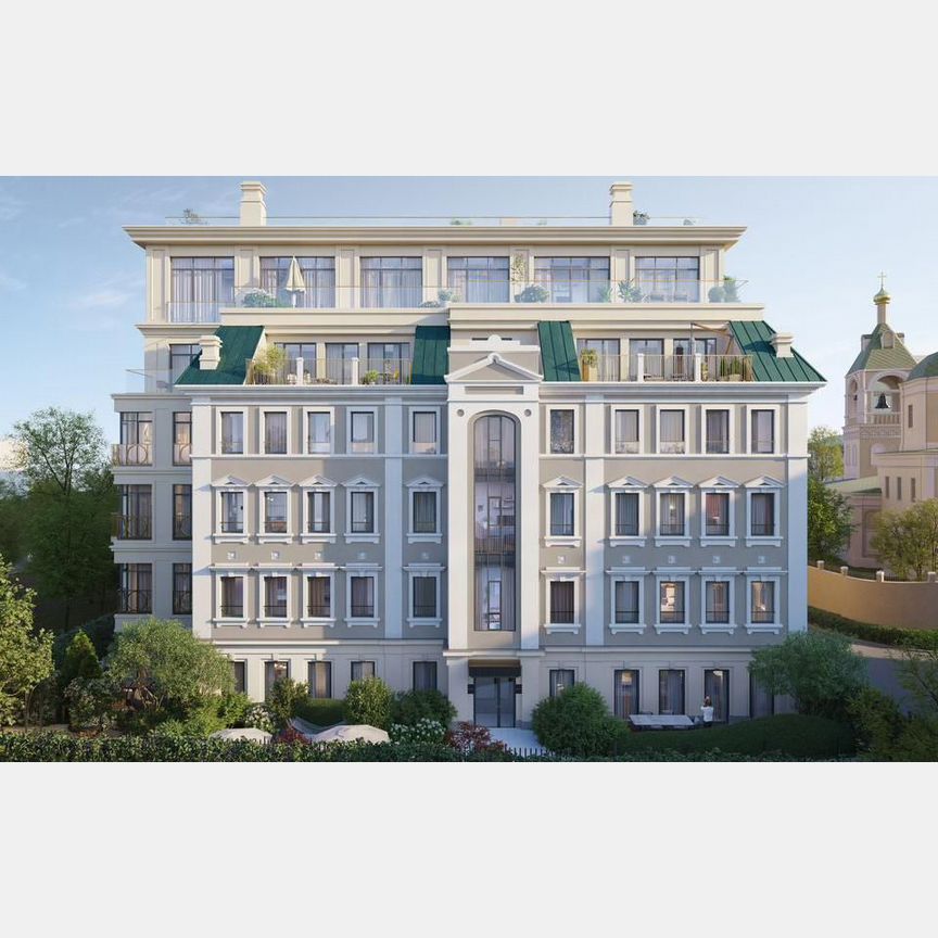 3-к. квартира, 243 м², 2/6 эт.