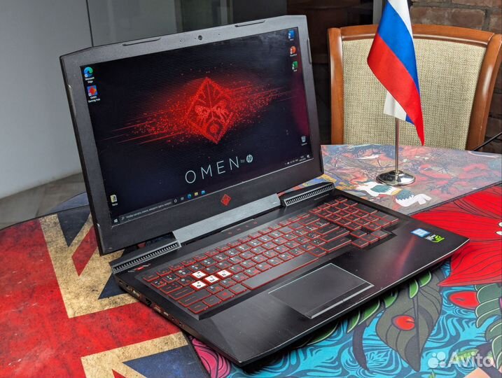 HP omen 15 GTX 1050/ I5/ 16 RAM/ 128 SSD + 500 HDD