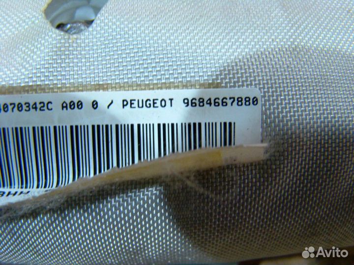 Peugeot 3008 Подушка безопасности шторка правая