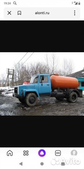 Услуги ассенизатора откачка ям и газель 3м