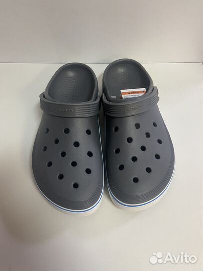 Crocs серые мужские